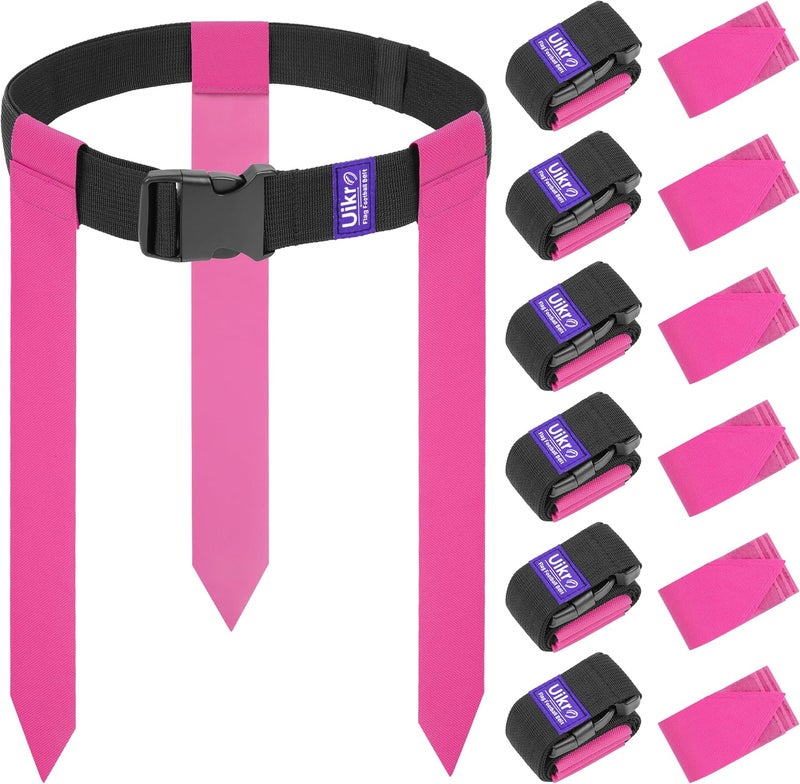 Uikro Flag Football Belts, 7 Player Flag Football Set, 21 Flags for Flag Football for Kids Youth Adults Training Sports - Image 1